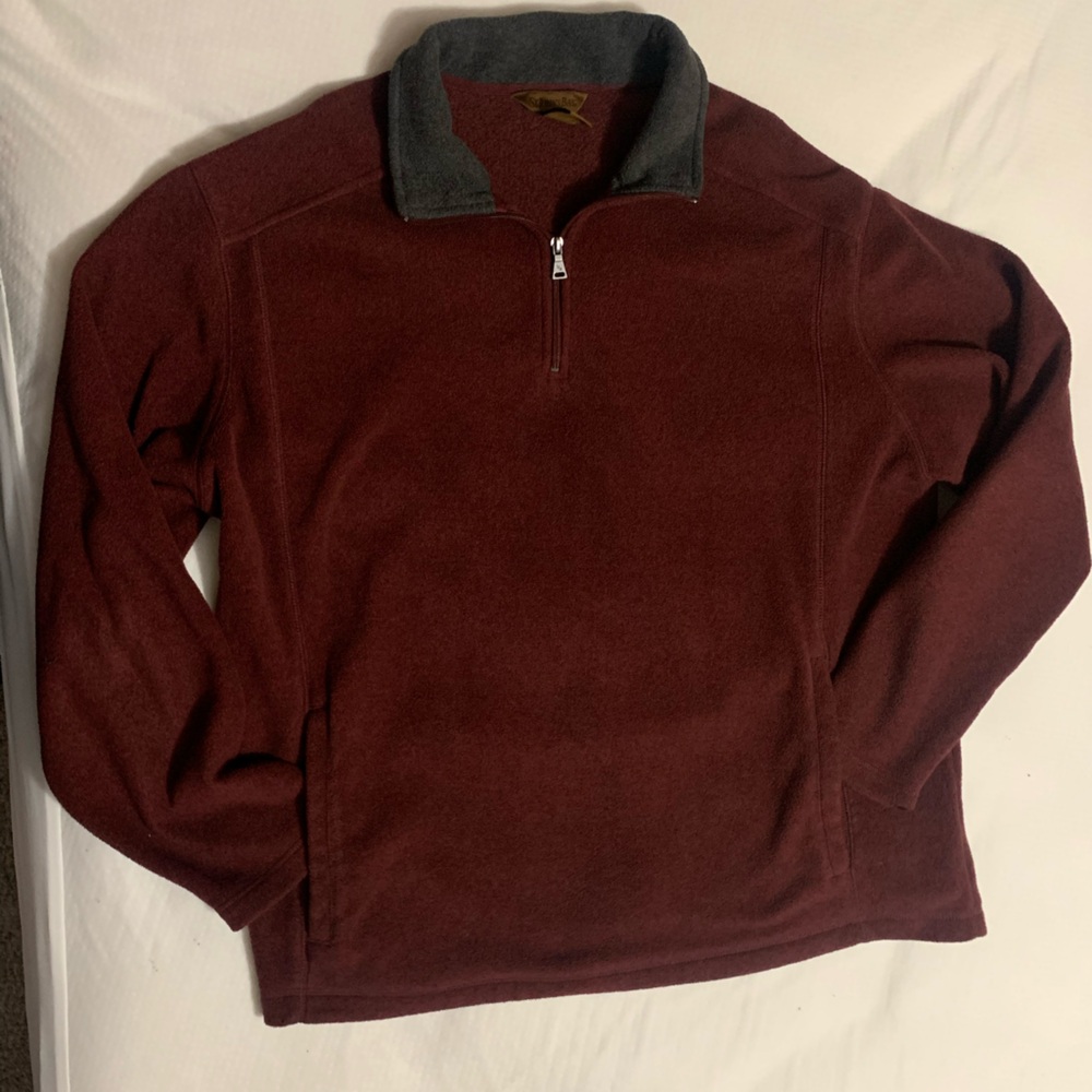 Burgundy Fleece